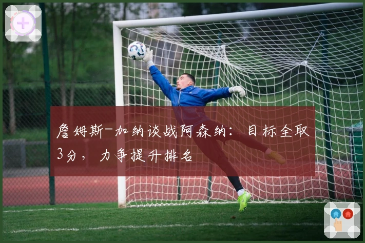 詹姆斯-加纳谈战阿森纳：目标全取3分，力争提升排名